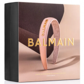 Balmain Hair Ободок беж Limited Edition Headband с 18-каратным золотым напылением