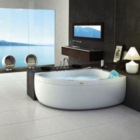 Гидромассажная асимметричная ванна Jacuzzi Aquasoul Offset 150х100 ФОТО