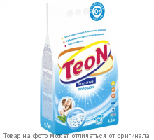 Teon Sensitive.Стиральный порошок 4,5кг п/э