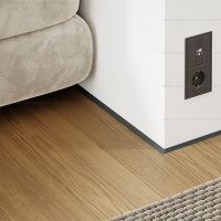 Микроплинтус RESPECT Standart 7753 в интерьере