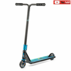 Самокат трюковой V-tech 01 Black-neo-blue фирма Fox Pro 170429