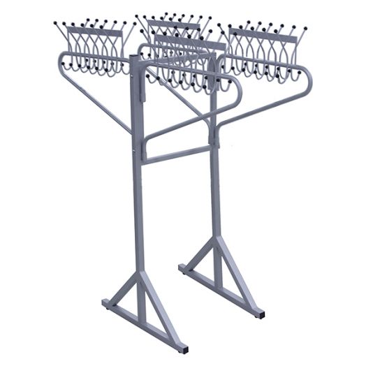 А2СТН Вешалка гардеробная с поворотными кронштейнами (48 крючков)