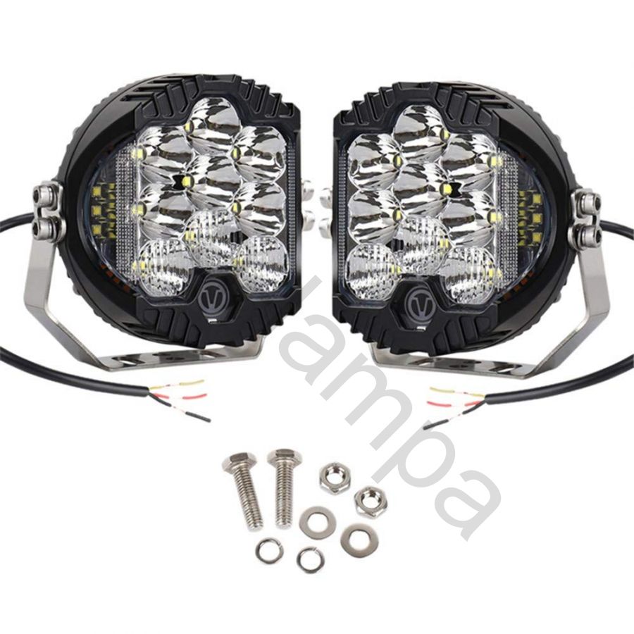 Фара комбинированного света (боковая подсветка) 75 ватт