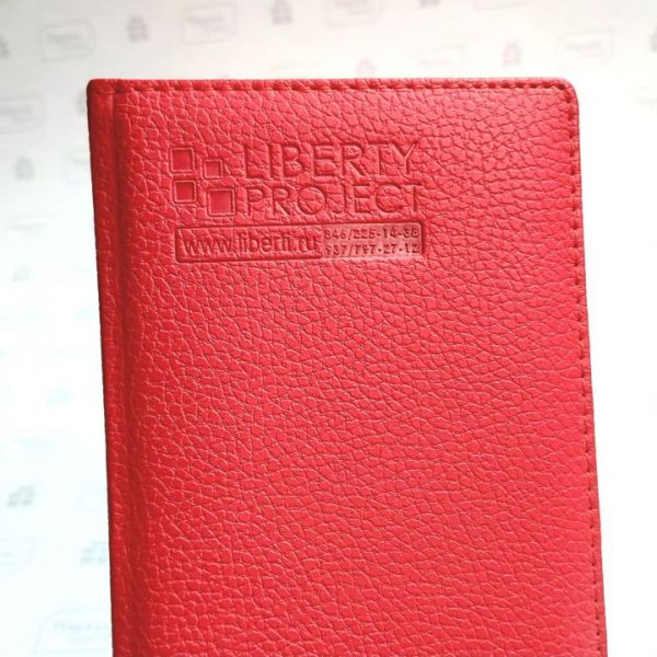 Блокноты с логотипом Liberty Project