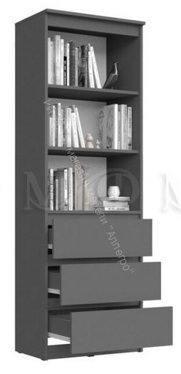 Стеллаж Челси Графит