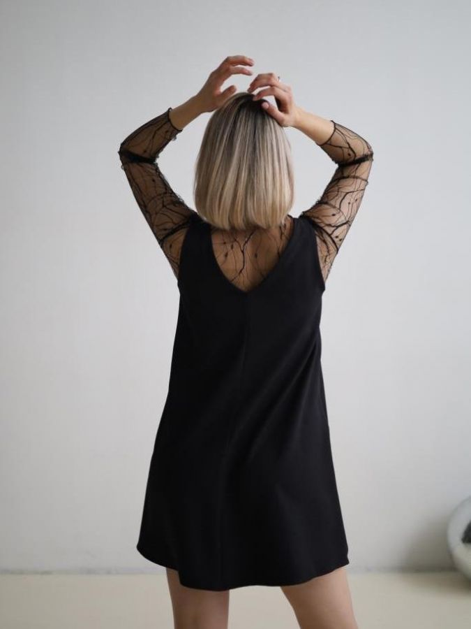 Платье Agio черное