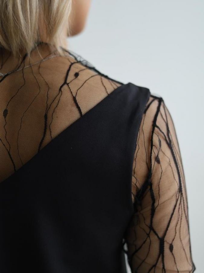 Платье Agio черное