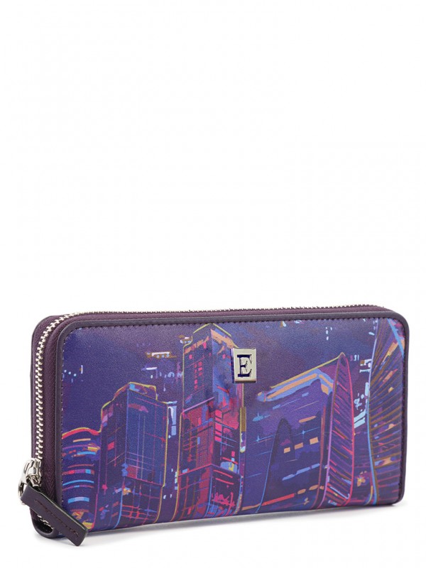 Кошелек ZQ137-2424 multicolor-purple