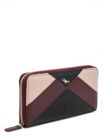 Кошелек Labbra L112-61159 black/plum/powder