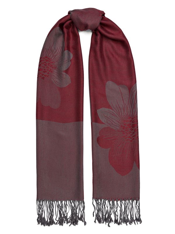 Палантин жен. шелк+виск 70х180 LSZ34-625-08