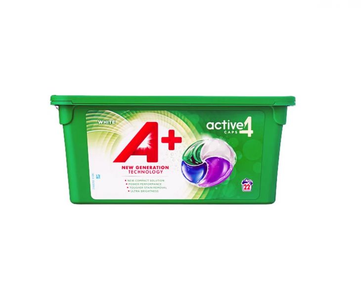 ARIEL A+ Active4 WHITE 22 шт