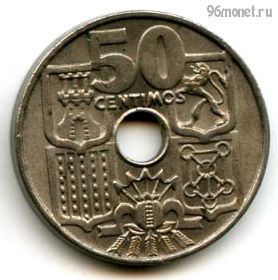 Испания 50 сентимо 1949 (1952)