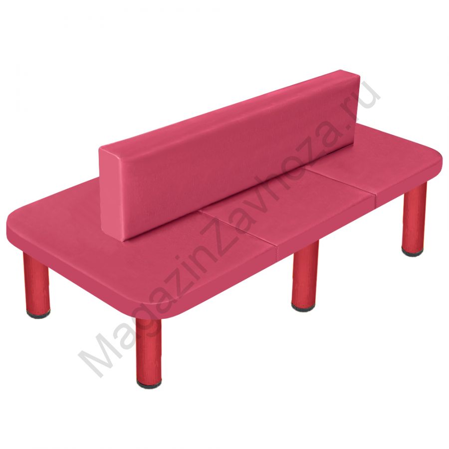 МЯГКАЯ БАНКЕТКА ДЕТСКАЯ 10 (СО СПИНКОЙ)