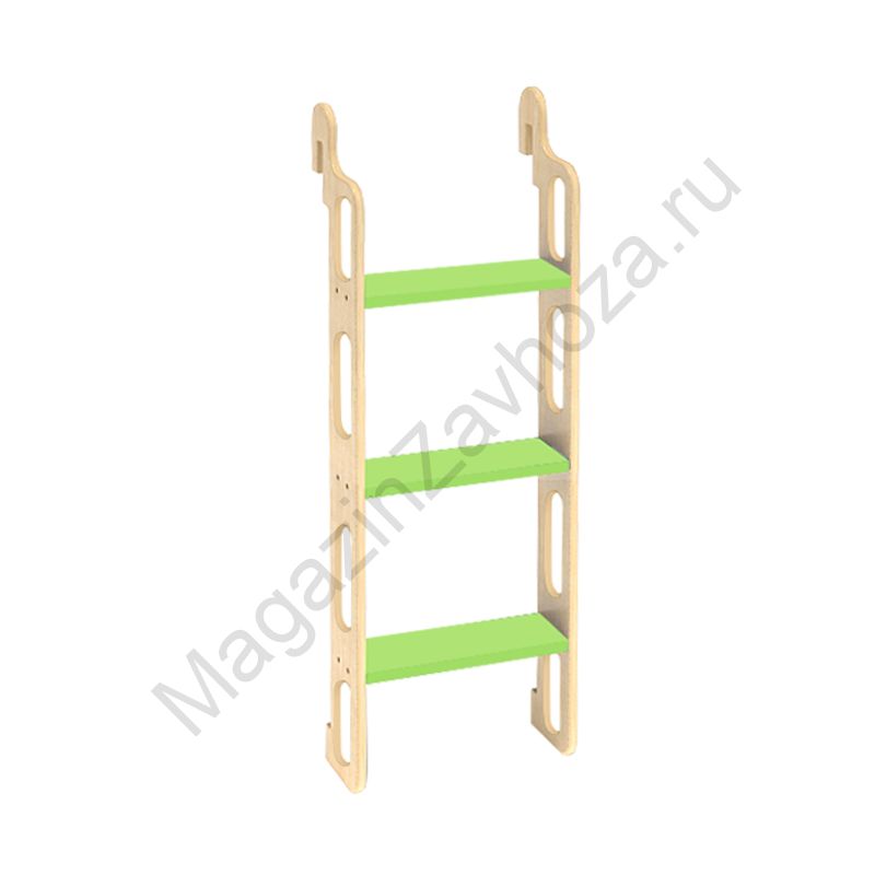 ПОЛКА НАВЕСНАЯ 5 "ЛЕСЕНКА" ДЛЯ 4-ГО ЯРУСА КРОВАТИ (БЫСТРОСЪЁМНАЯ)
