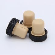 Пробка Т-образная 29*10*19,4 (черный/бежевый)