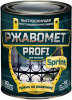 Грунт-Эмаль по Ржавчине 3 в 1 Красковия Ржавомет Profi «Sprint» 0.9кг Полуглянцевая, Быстросохнущая для Внутренних и Наружных Работ