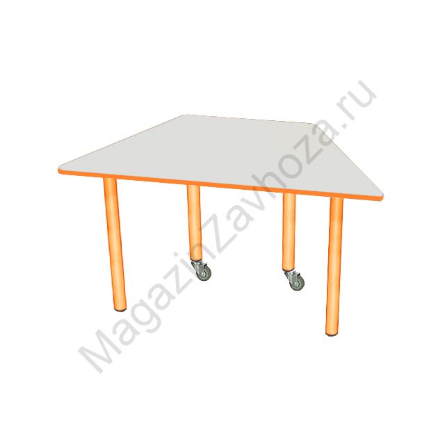 СТОЛ 80-8 (ШКОЛА) НА НЕРЕГУЛИРУЕМЫХ ПО ВЫСОТЕ ОПОРАХ