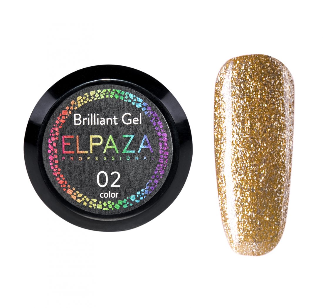 Elpaza гель-краска Brilliant gel № 2