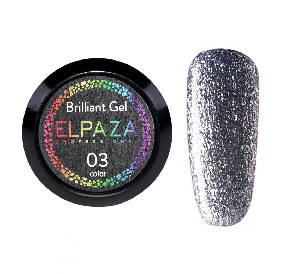 Elpaza гель-краска Brilliant gel № 3