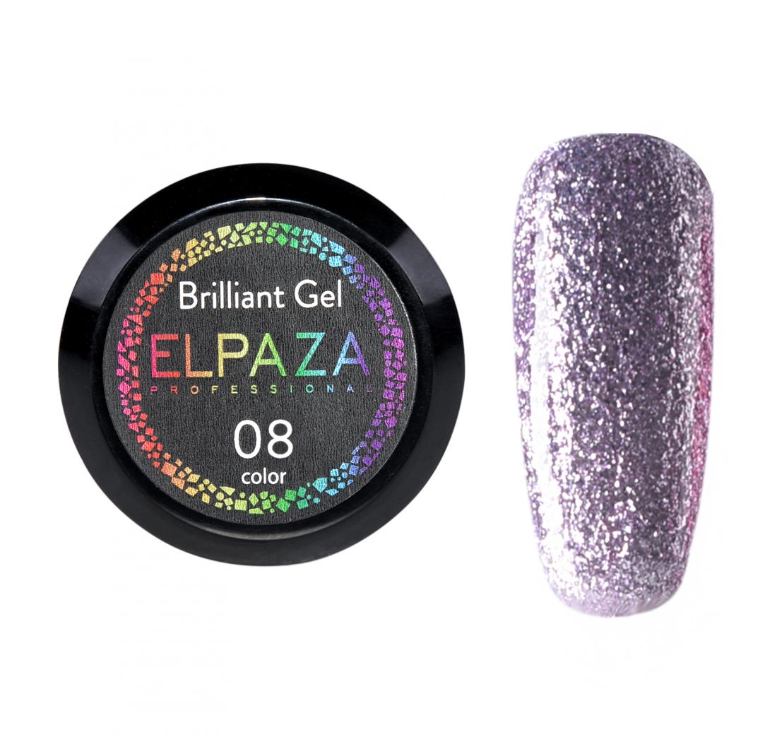Elpaza гель-краска Brilliant gel № 8