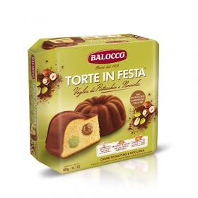 Торт Фисташка и фундук 400 г, Torta in festa Pistacchio e nocciola Balocco, 400 gr