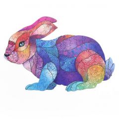 Деревянный пазл Кролик