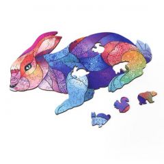 Деревянный пазл Кролик Yoshatoys