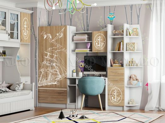 Стенка "Юниор-2" ЛДСП Немо