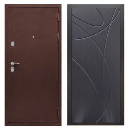 Дверь входная металлическая Great Doors Х5 Антик Медь ФЛ-247 Венге