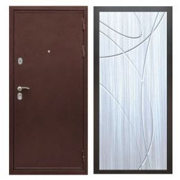 Дверь входная металлическая Great Doors Х5 Антик Медь ФЛ-247 Сандал Светлый