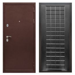 Дверь входная металлическая Great Doors Х5 Антик Медь ФЛ-256 Венге