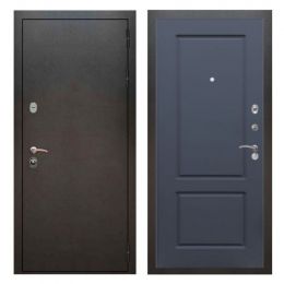 Дверь входная Great Doors Х5 Серебро Антик  ФЛ-117 Силк Титан