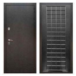 Дверь входная Great Doors Х5 Серебро Антик ФЛ-256 Венге