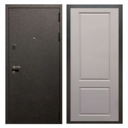 Дверь входная металлическая Great Doors X5 Черный крокодил ФЛ-117 Софт Грей