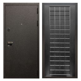 Дверь входная металлическая Great Doors X5 Черный крокодил ФЛ-256 Венге