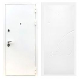 Дверь входная Great Doors Х5 Шагрень Белая ФЛ-258 Белый Софт