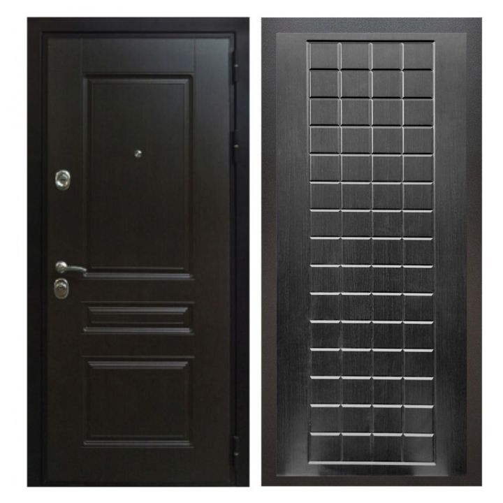 Дверь входная металлическая Great Doors Х Премиум Венге ФЛ-256 Венге