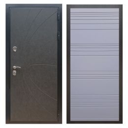 Дверь входная Great Doors X248 Штукатурка Графит ФЛ-14 Силк Титан