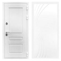 Дверь входная Great Doors Х Премиум Белая Шагрень ФЛ-255 Белый Софт