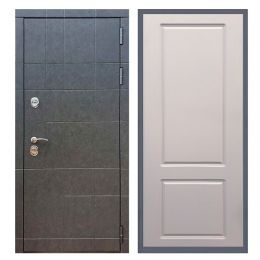 Дверь входная Great Doors Х21 Штукатурка Графит ФЛ-117 Софт Грей