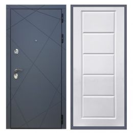 Дверь входная Great Doors Х13 Силк Титан ФЛ-33 Белый Софт