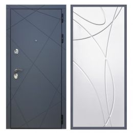 Дверь входная Great Doors Х13 Силк Титан ФЛ-247 Белый Софт