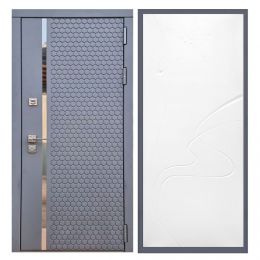 Дверь входная Great Doors Х24 Силк Титан ФЛ-258 Белый Софт