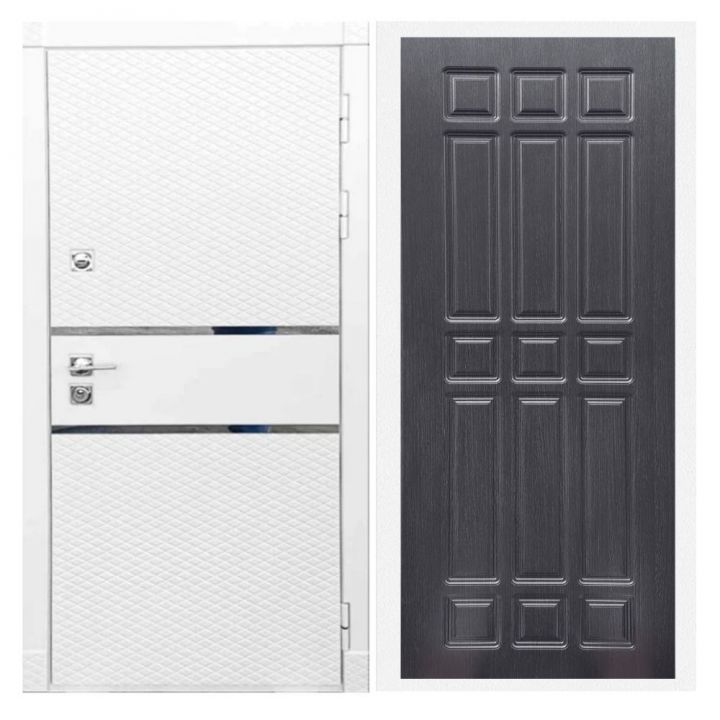 Дверь входная Great Doors Х15 Белый Софт ФЛ-33 Венге