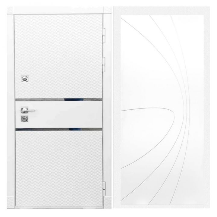 Дверь входная Great Doors Х15 Белый Софт ФЛ-248 Белый Софт