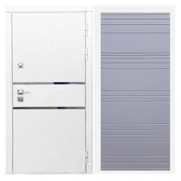 Дверь входная Great Doors Х15 Белый Софт ФЛ-14 Силк Титан