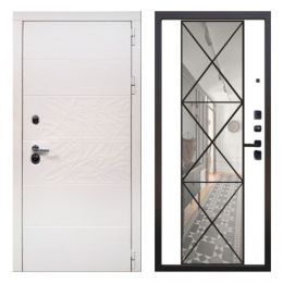 Входная дверь Заводские двери Деко "Вайт"/ Перфекто