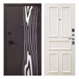 Входная дверь Заводские двери Леванте / Уругвай шато крем