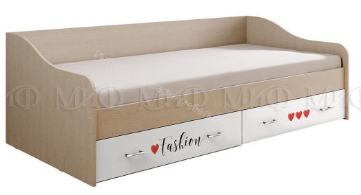 Кровать с ящиками "Вега NEW Girl" 2,0*0,9 м