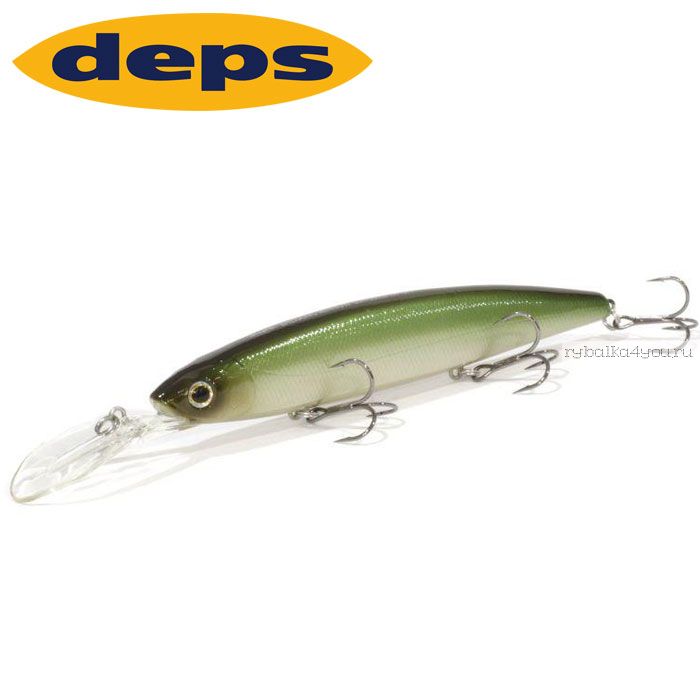 Воблер DEPS Balisong Minnow 130SF Longbill 130 мм / 26.5 гр / тест 2.5-3 гр / цвет: 18